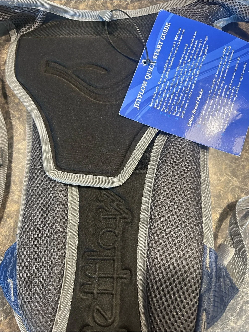 Navy Blue Hydration Pack - Men Bags